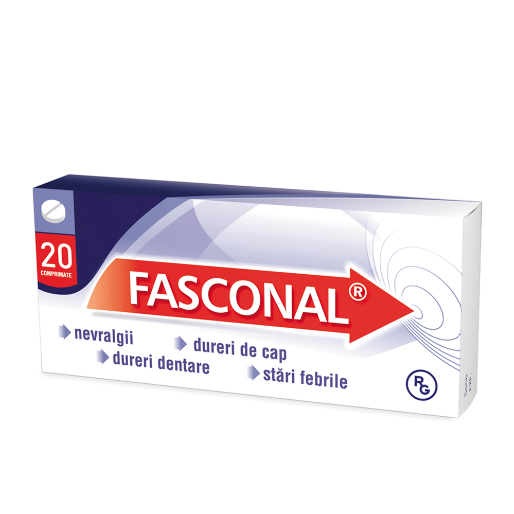 Fasconal, 20 comprimate, Gedeon Richter