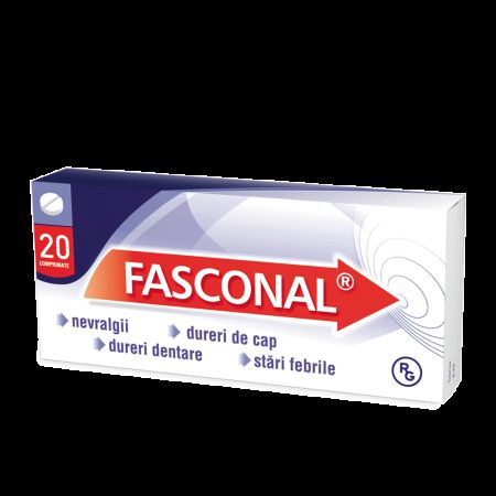 Fasconal, 20 comprimate, Gedeon Richter