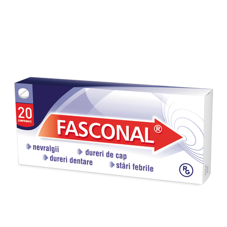 Fasconal, 20 comprimate, Gedeon Richter