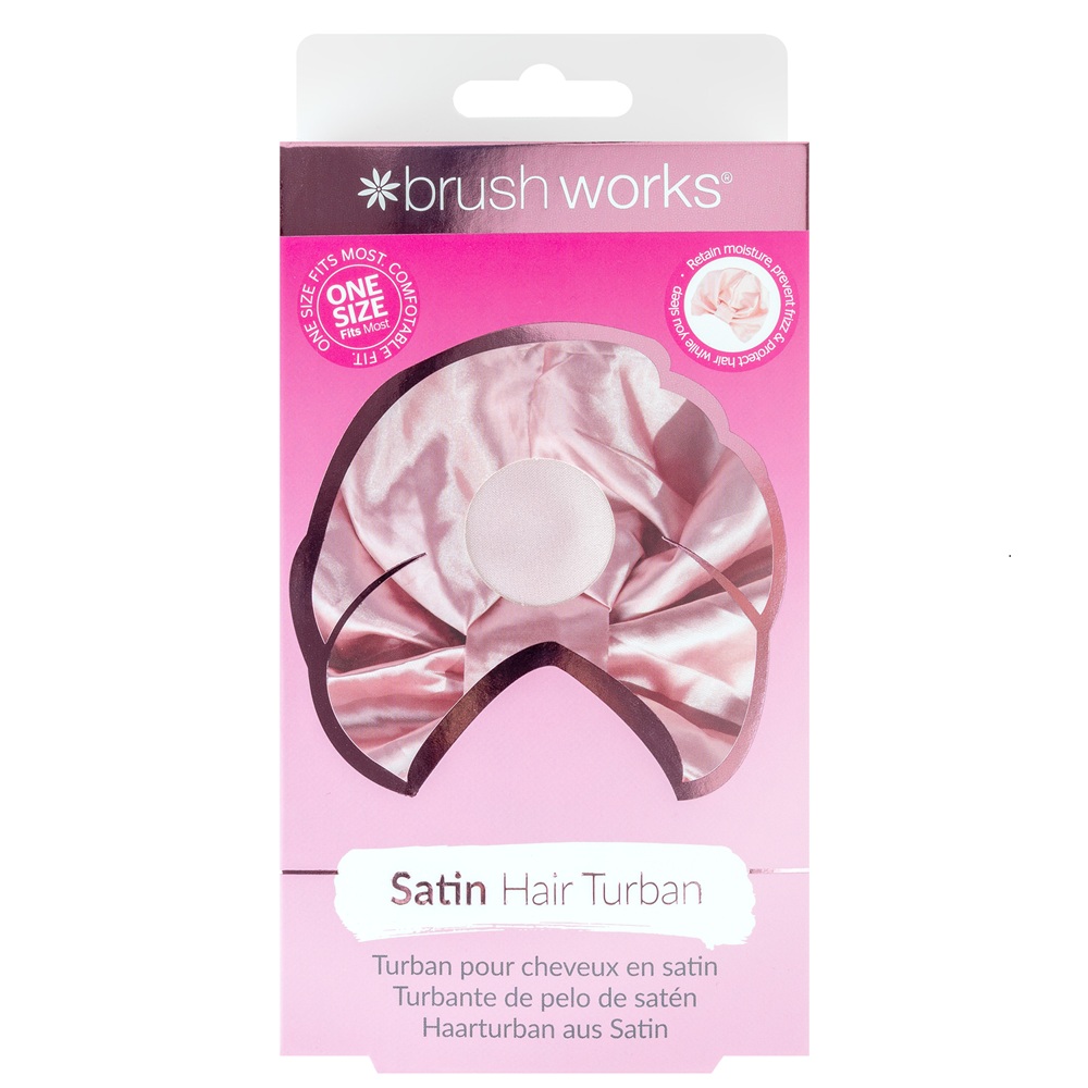 Turban pentru par din satin, 1 bucata, Brushworks