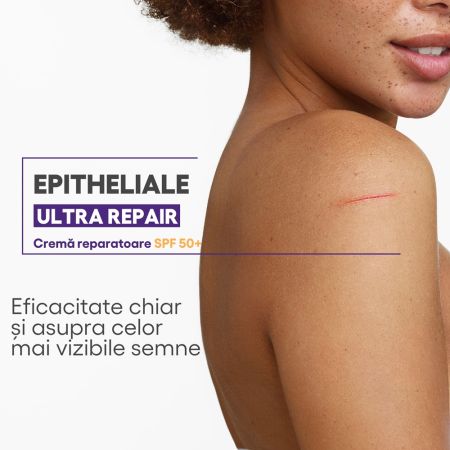 Crema reparatoare cu factor de protectie SPF50+ Epitheliale Ultra Repair, 40 ml, A-Derma 686148