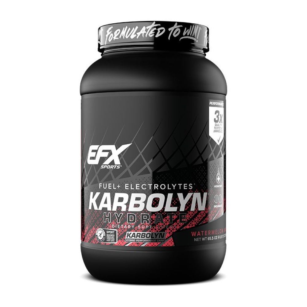 Pudra cu carbohidrati si electroliti aroma Watermelon Hydrate Karbolyn, 1856 g, Efx Sports