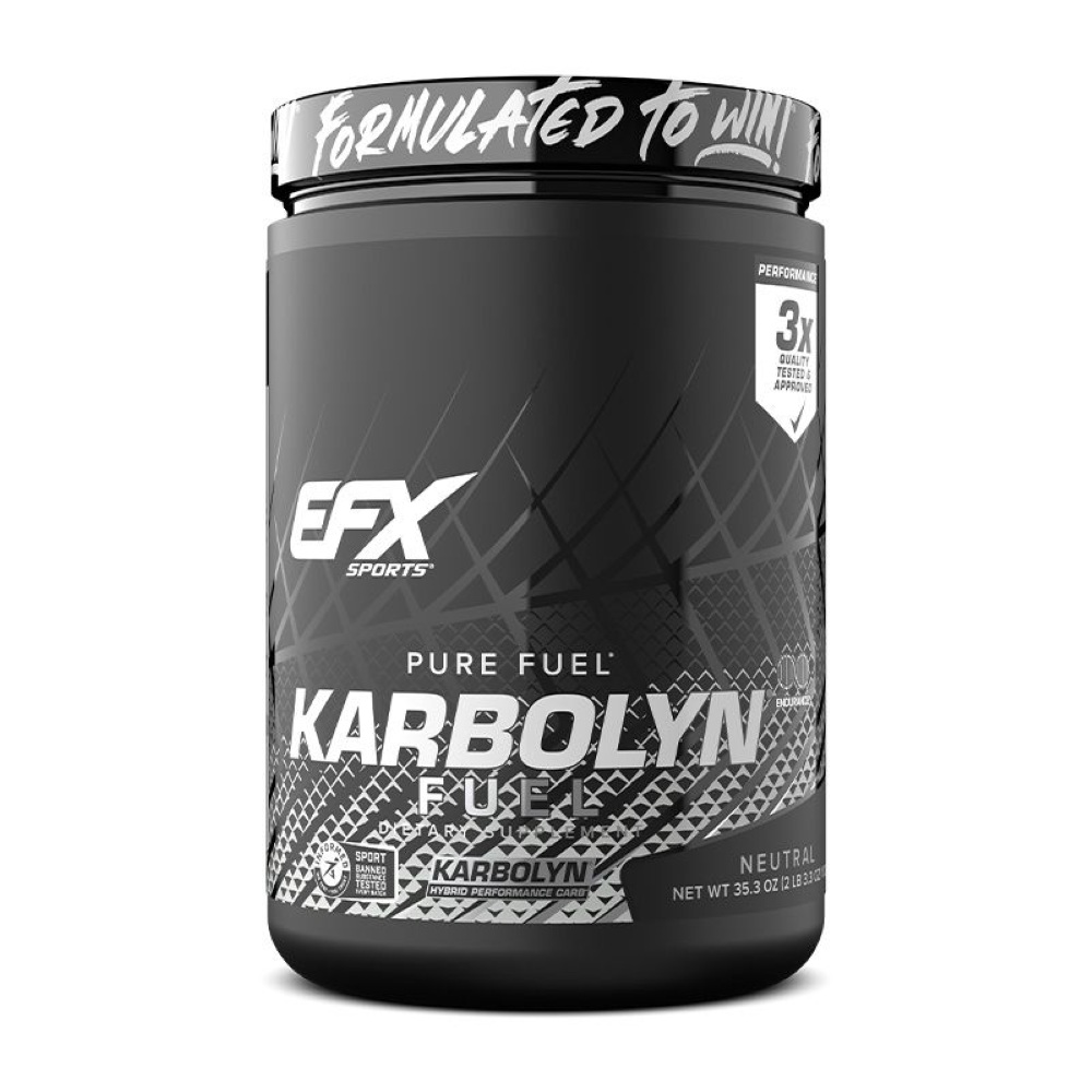 Pudra cu carbohidrati fara aroma Neutral Karbolyn, 1000 g, Efx Sports