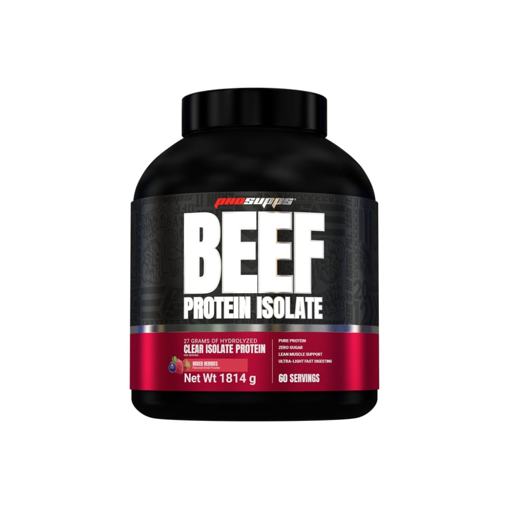 Proteina din carne de vita Mixed Berries, 1814 g, Prosupps