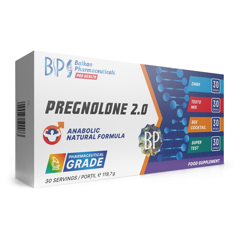 Pregnolone, 120 capsule, Balkan Pharmaceuticals
