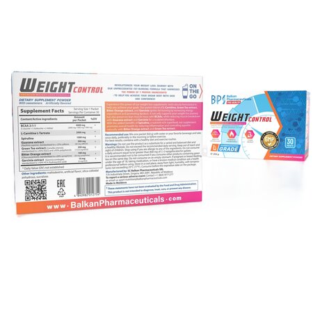 Weight control, 30 plicuri, Balkan Pharmaceuticals 686289