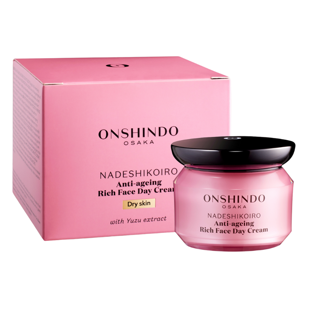 Crema antirid de zi cu extract de yuzu Rich Face Day Cream, 50 ml, Onshindo Osaka
