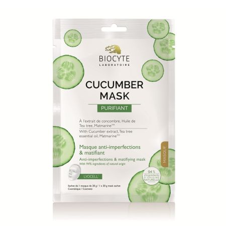 Masca purificatoare cu castravete, 1 bucata, Biocyte