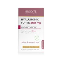 Hyaluronic Forte Hydratation, 300 mg, 30 capsule, Biocyte