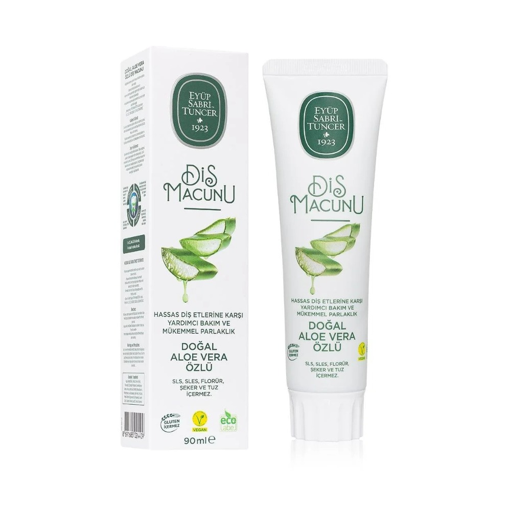 Pasta de dinti cu extract natural de Aloe Vera, 90 ml, Eyup Sabri Tuncer