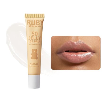 Balsam de buze hidratant So Jelly Vanilla, 13 ml, Ruby Kisses 686782