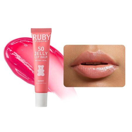 Balsam de buze hidratant So Jelly Berry, 13 ml, Ruby Kisses 686786