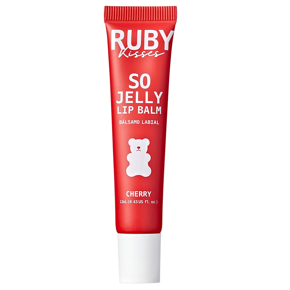 Balsam de buze hidratant So Jelly Cherry, 13 ml, Ruby Kisses