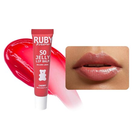 Balsam de buze hidratant So Jelly Cherry, 13 ml, Ruby Kisses 686793