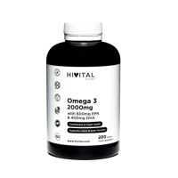 Omega 3, 2000 mg, 200 capsule, Hivital