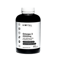 Omega 3, 2000 mg, 200 capsule, Hivital
