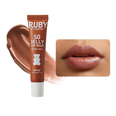Balsam de buze hidratant So Jelly Coffee, 13 ml, Ruby Kisses 686798