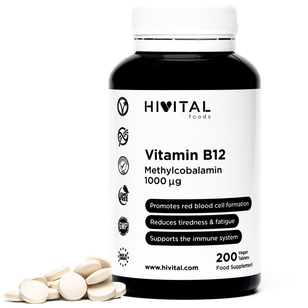 Vitamina B12, 200 tablete vegane, Hivital