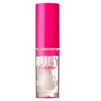 Luciu de buze cu acid hialuronic si peptide Lip Oil Booster Clear, 2.4 ml, Ruby Kisses