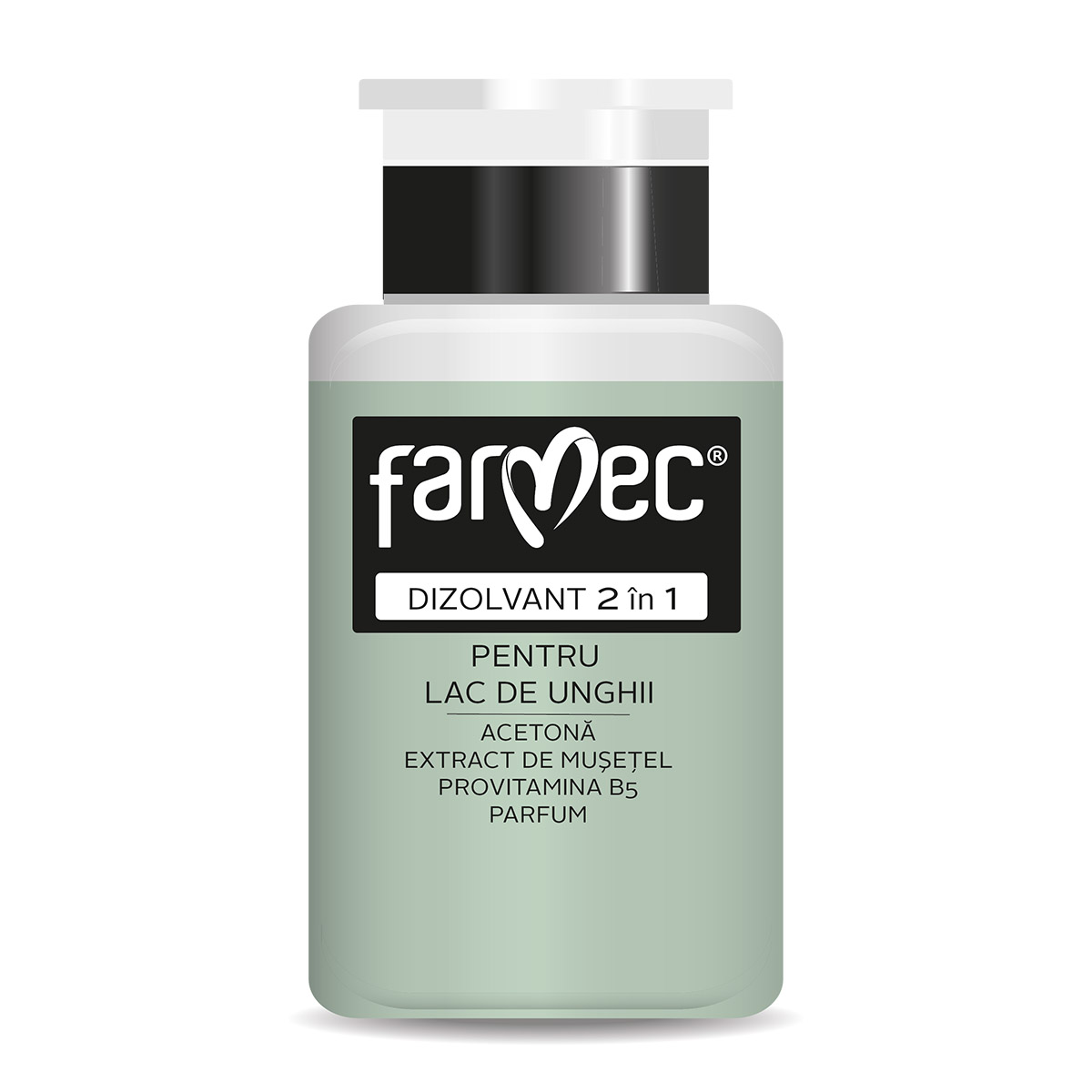 Dizolvant 2 in 1 pentru unghii cu musetel si vitamina B6, 150 ml, Farmec