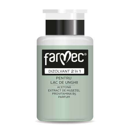 Dizolvant 2 in 1 pentru unghii cu musetel si vitamina B6, 150 ml, Farmec