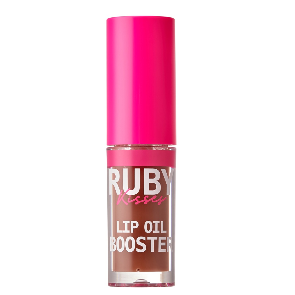 Luciu de buze cu acid hialuronic si peptide Lip Oil Booster Honey Waffles, 2.4 ml, Ruby Kisses