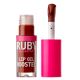 Luciu de buze cu acid hialuronic si peptide Lip Oil Booster Chocolate, 2.4 ml, Ruby Kisses 686849