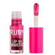 Luciu de buze cu acid hialuronic si peptide Lip Oil Booster Cranberry, 2.4 ml, Ruby Kisses 686870
