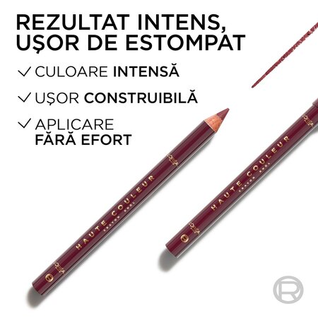 Creion khol pentru ochi Nuanta 150 Bordeaux Cashmere Haute Couleur, 1.2 g, Loreal 686876