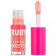 Luciu de buze cu acid hialuronic si peptide Lip Oil Booster Baby Pink, 2.4 ml, Ruby Kisses 686873