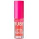 Luciu de buze cu acid hialuronic si peptide Lip Oil Booster Baby Pink, 2.4 ml, Ruby Kisses 686872