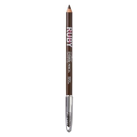 Creion pentru sprancene Go Brow Dark Brown, 1.25 g, Ruby Kisses 686895