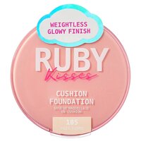 Fond de ten compact Cushion Foundation Fair Ivory, 15 g, Ruby Kisses