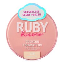 Fond de ten compact Cushion Foundation Porcelain, 15 g, Ruby Kisses