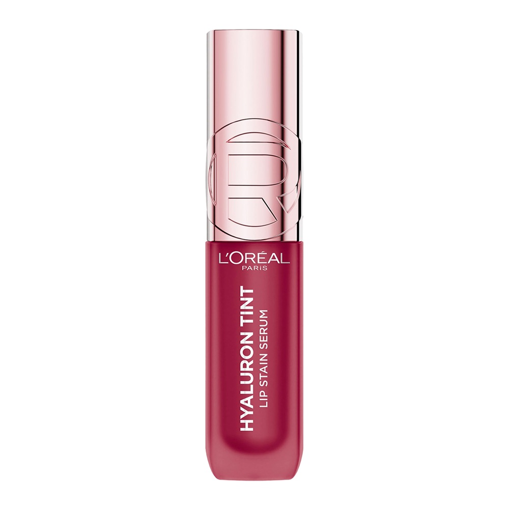 Luciu de buze hidratant Nuanta 490 Berry Jolie Hyaluron Tint, 5 ml, Loreal