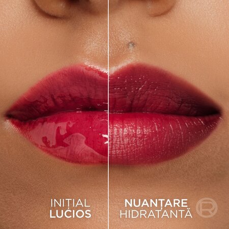 Luciu de buze hidratant Nuanta 490 Berry Jolie Hyaluron Tint, 5 ml, Loreal 686988