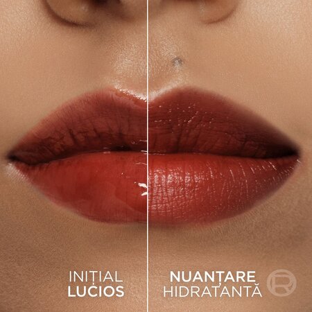 Luciu de buze hidratant Nuanta 521 Bordeaux Please Hyaluron Tint, 5 ml, Loreal 686999