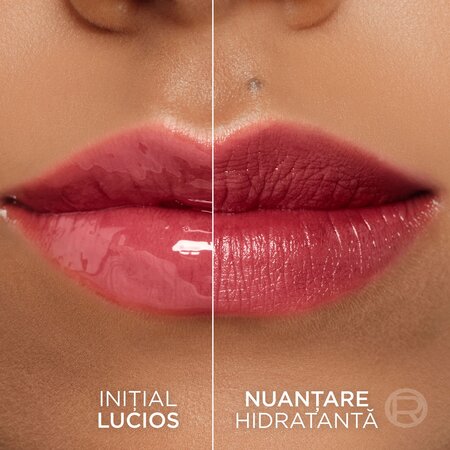Luciu de buze hidratant Nuanta 635 Worth It Medium Hyaluron Tint, 5 ml, Loreal 687026