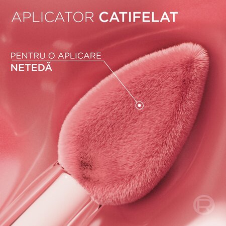 Luciu de buze hidratant Nuanta 635 Worth It Medium Hyaluron Tint, 5 ml, Loreal 687017