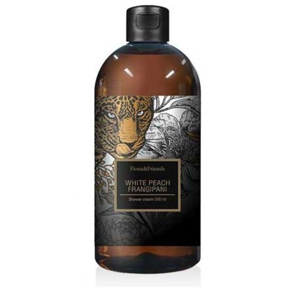 Gel de dus White Peach, 500 ml, Fiona&Friends