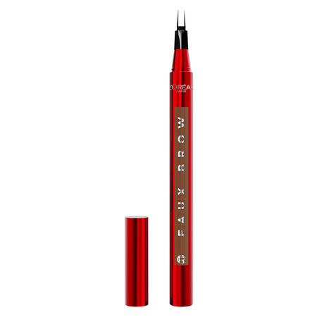 Tus pentru sprancene cu pensula dubla Nuanta Dark Blonde Infaillible Faux Brow, 1 ml, Loreal 687106