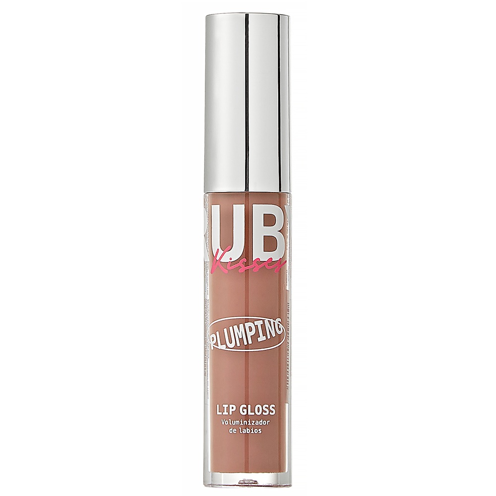 Luciu de buze cu efect de volum Plumping Lip Gloss Nude, 4.5 ml, Ruby Kisses