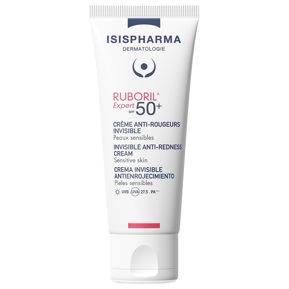 Crema anti-roseata cu factor de protectie SPF 50+ Ruboril expert, 40 ml, Isis Pharma