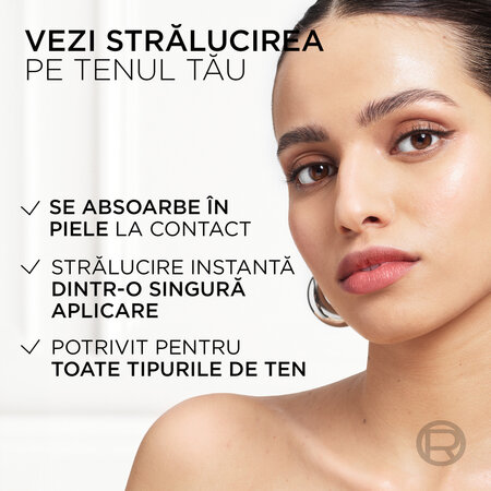 Stick iluminator multifunctional Nuanta 610 Glass Pearl Eclat Lumi Le Glass, 5 g, Loreal 687298
