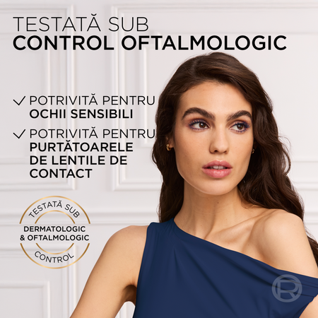 Mascara pentru volum Nuanta Bleu Suede Panorama Chromatic by Volume Million Lashes, 9.9 ml, Loreal 687335