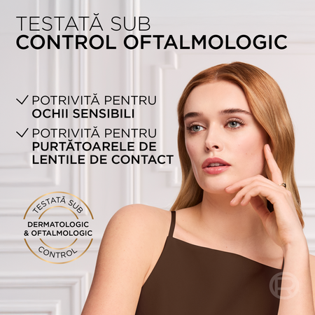 Mascara pentru volum Nuanta Brun Leather Panorama Chromatic by Volume Million Lashes, 9.9 ml, Loreal 687325
