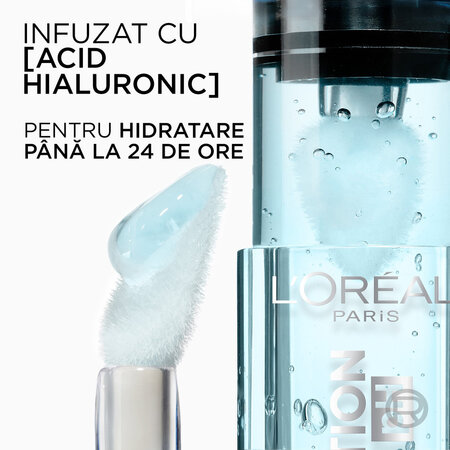 Ulei pentru buze cu efect de volum Nuanta 114 Rose Plump Ambition pH, 5 ml, Loreal 687375
