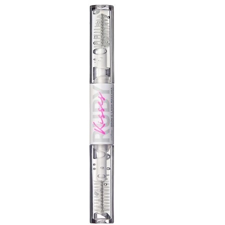 Mascara pentru gene si sprancene Go Braw Duo Clear, 2.5 ml, Ruby Kisses 687388