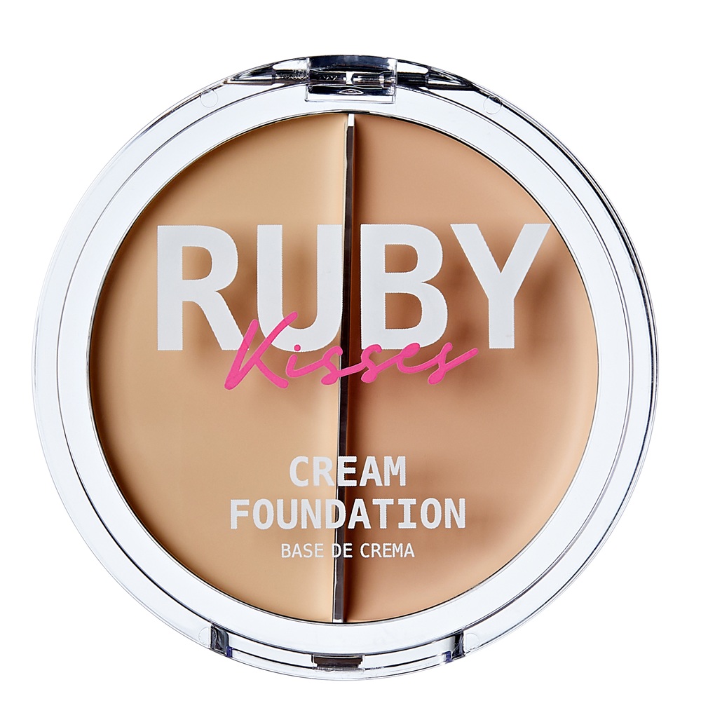 Fond de ten compact Duo Cream Foundation Level 1, 12 g, Ruby Kisses