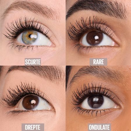 Mascara pentru gene alungite si volum intens Nunata Black Lash Sensational Body, 9 ml, Maybelline 687491
